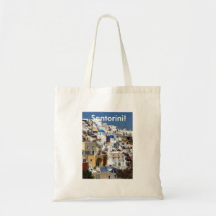 Tote Bag Santorini, Grèce