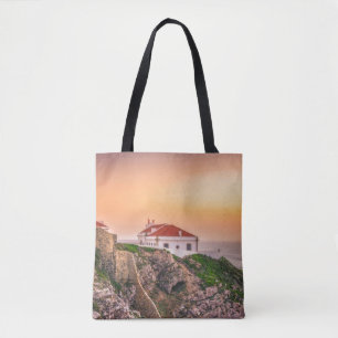 Tote Bag Sao Vicente de Cabo au coucher du soleil  