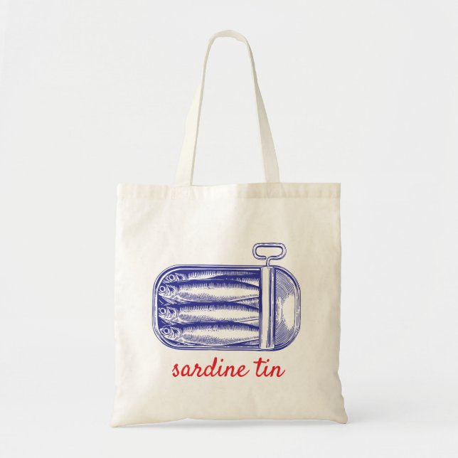 Tote Bag Sardine (Devant)