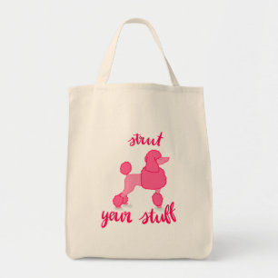 Tote Bag Sassy Poodle