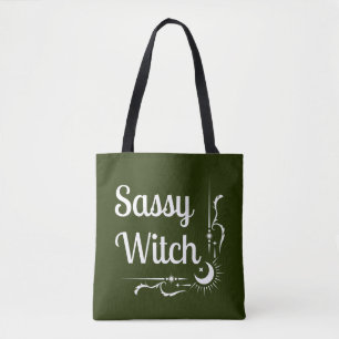 Tote Bag Sassy Witch