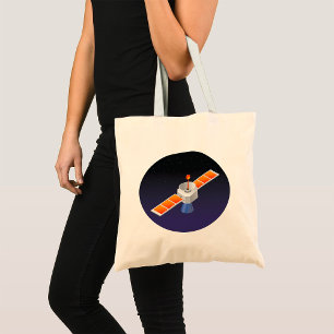 Tote Bag Satellite dans l'espace