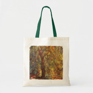 Tote Bag Saule pleureur par Claude Monet, Beaux-Arts Vintag