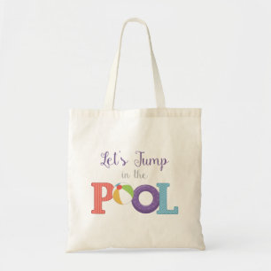 Tote Bag Sauter dans le pool