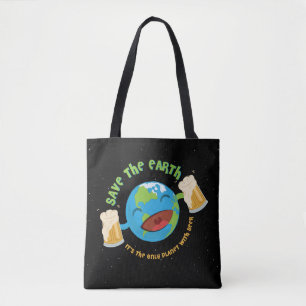 Tote Bag Sauvez la terre