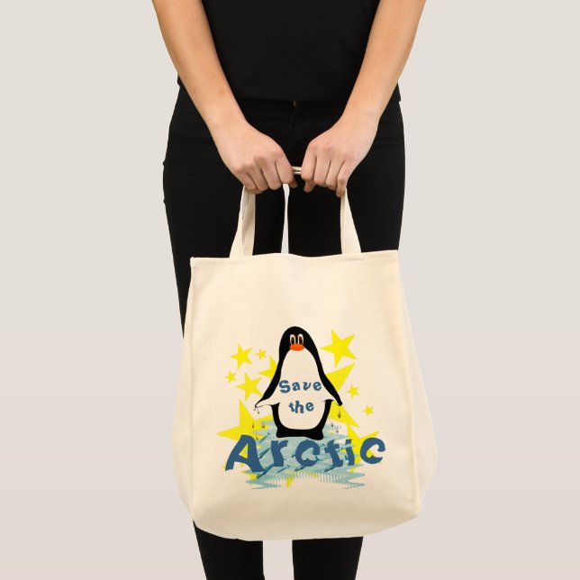 Tote Bag Sauvez l'Arctique (Devant (produit))