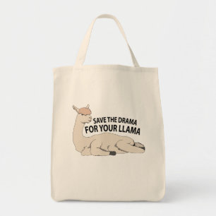Tote Bag Sauvez Le Drama Llama