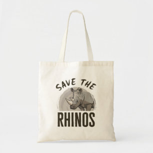 Tote Bag Sauvez les rhinocéros rhinocéros Rhinos Edo