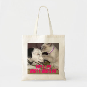 Tote Bag sauvez un animal familier fourre-tout d'abri de