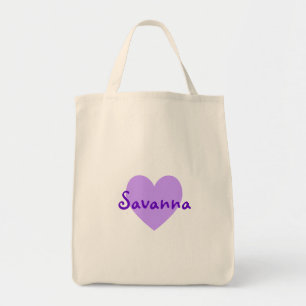 Tote Bag Savanna en violet