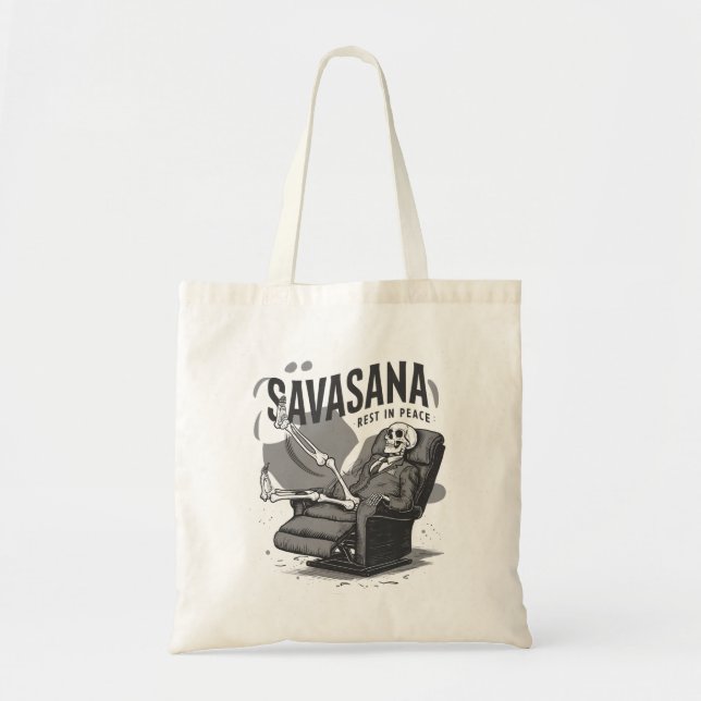 Tote Bag Savasana Yoga Fourre-tout (Devant)