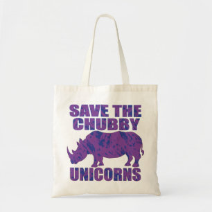 Tote Bag Save the-Chubby-Unicorns-