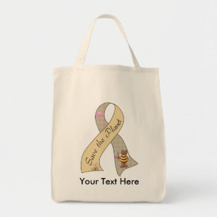 Tote Bag Save the Planet : Summer Bumble Bees Grocery Fourr