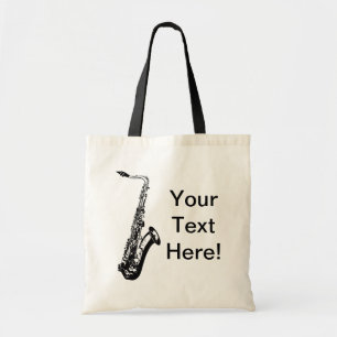 Tote Bag Saxophone personnalisé