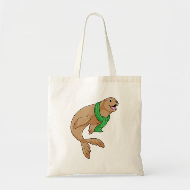Tote Bag Sceau avec écaille (Devant)