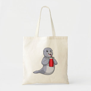 Tote Bag Sceau avec tasse à boire