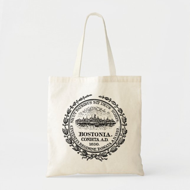 Tote Bag Sceau de Boston (Devant)