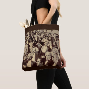 Tote Bag Scène de foule des années 1920