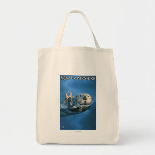 Tote Bag Scène de Otter de mer du New Hampshire