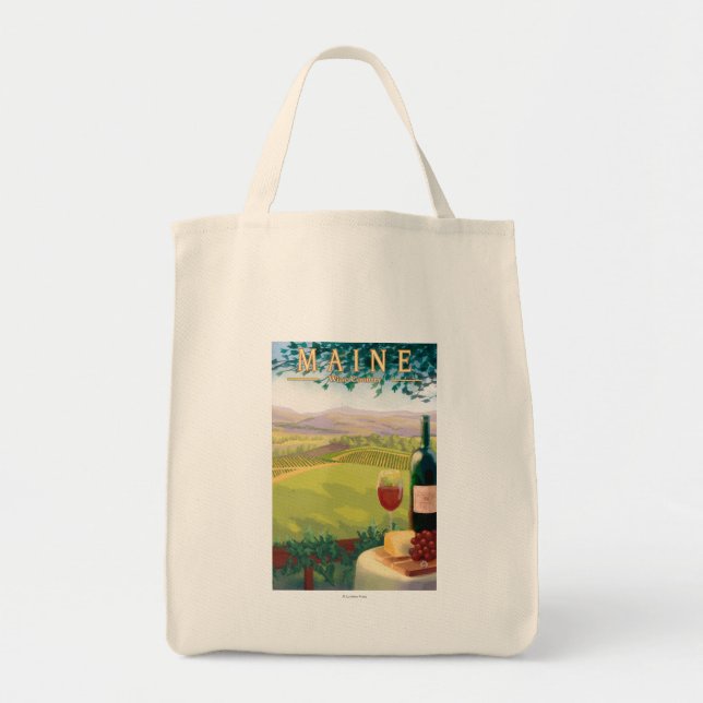 Tote Bag Scène du MaineWine (Devant)