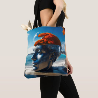 Tote Bag Scènes de plage surréalistes