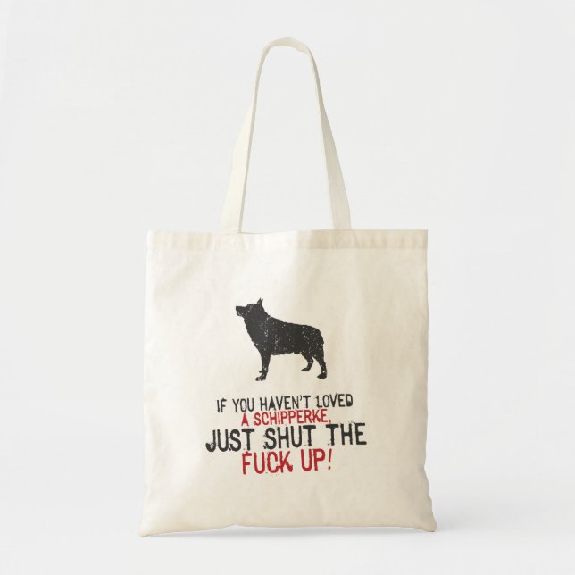 Tote Bag Schipperke (Devant)
