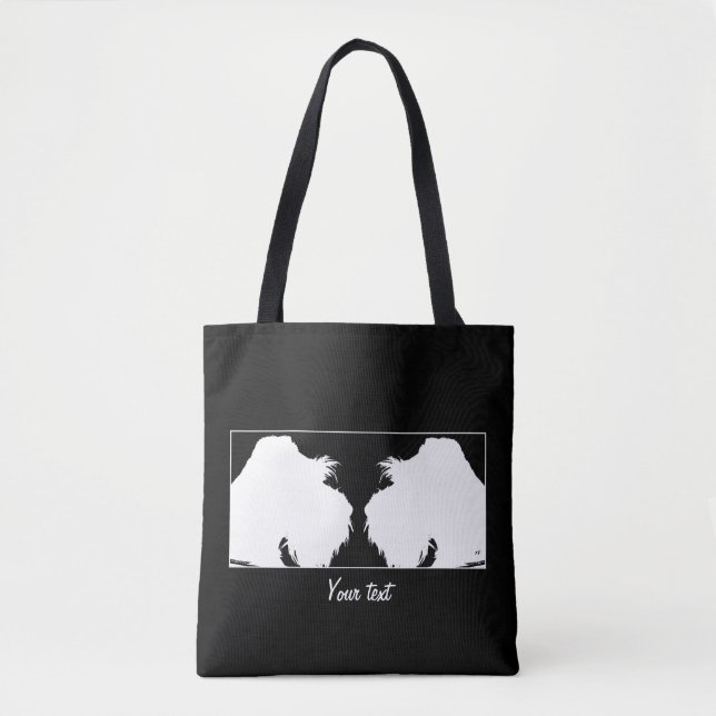 Tote Bag Schnauzer (Devant)