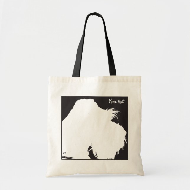 Tote Bag Schnauzer (Devant)