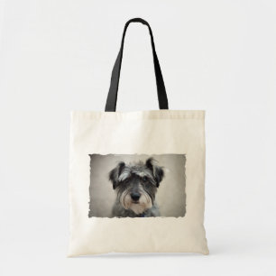 Tote Bag Schnauzer Chien De l'environnement Fourre-tout
