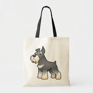 Tote Bag Schnauzer de bande dessinée