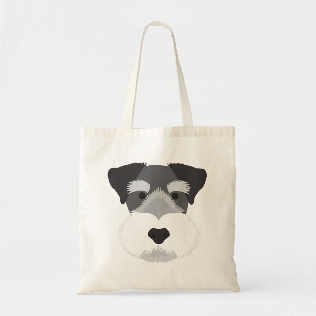 Tote Bag Schnauzer miniature (Devant)