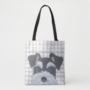 Tote Bag Schnauzer, moderne