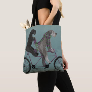 Tote Bag Schnauzer Tandem