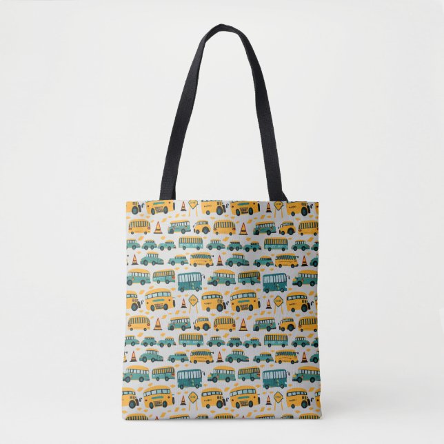 Tote Bag School Bus (Devant)