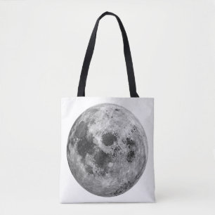Tote Bag Science de l'astronomie spatiale de la Pleine lune