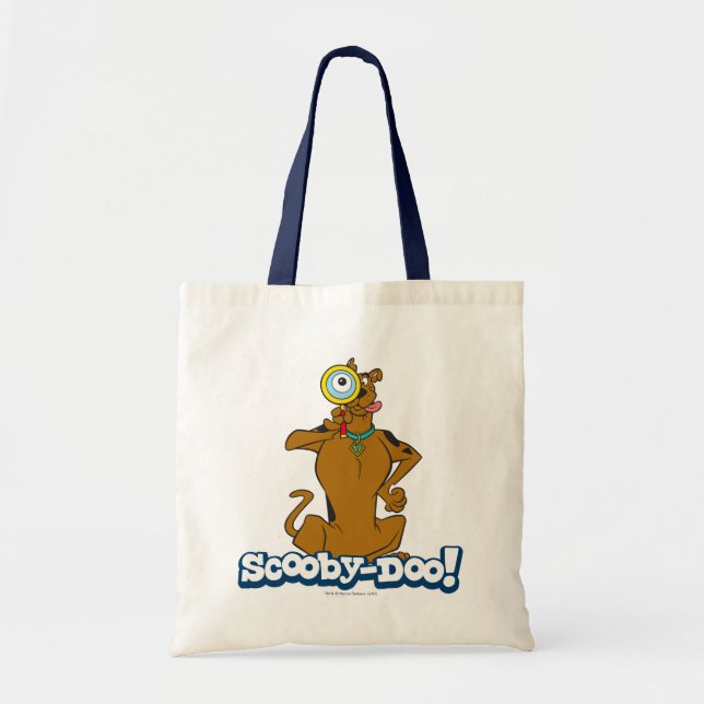 Tote Bag Scooby Doo Avec Verre Magnifiant (Devant)