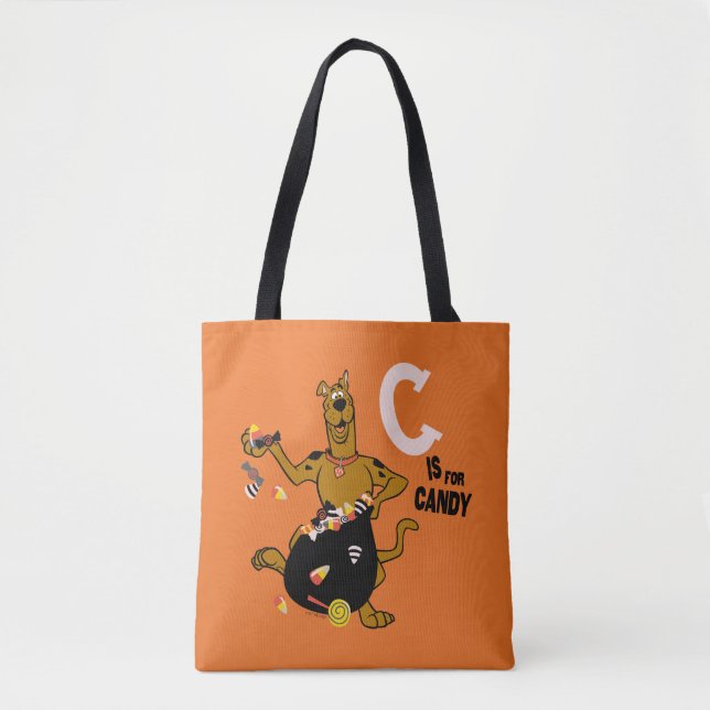 Tote Bag Scooby-Doo | C est pour Candy (Devant)