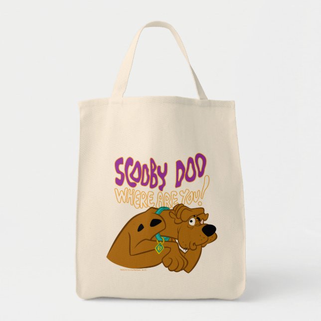 Tote Bag Scooby-Doo effrayé (Devant)