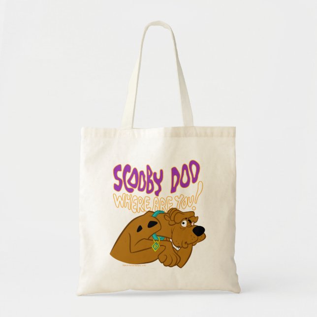 Tote Bag Scooby-Doo effrayé (Devant)