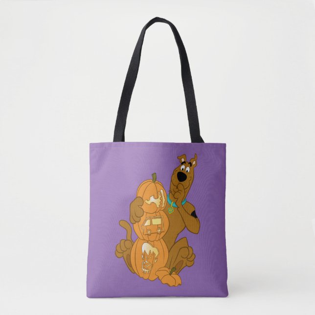 Tote Bag Scooby-Doo | Halloween Jack-O-Lantern (Devant)