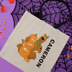 Tote Bag Scooby-Doo   Halloween Jack-O-Lantern