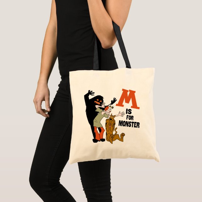 Tote Bag Scooby-Doo | M est pour Monster (Devant (produit))