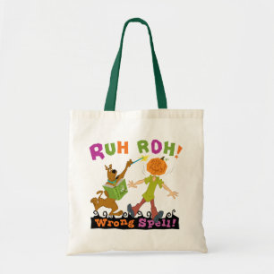 Tote Bag Scooby-Doo Ruh Roh ! Mauvais sort !