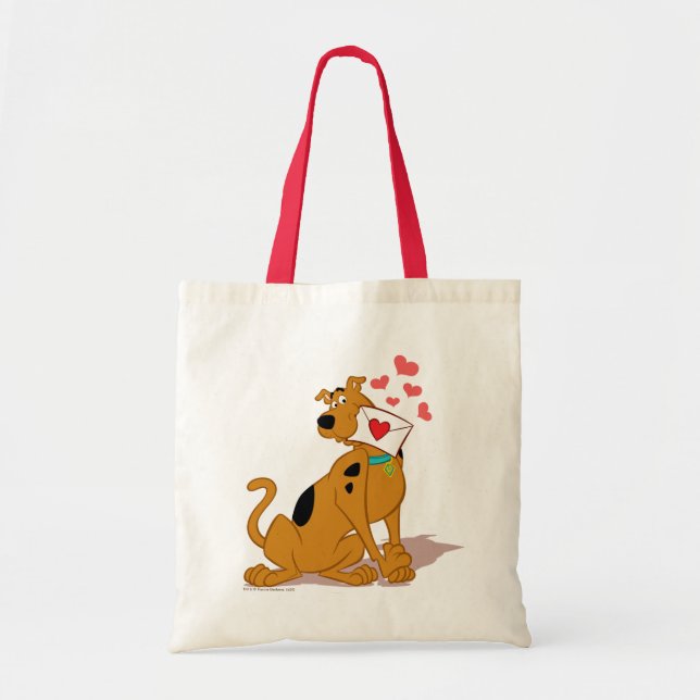 Tote Bag Scooby-Doo - Tenue de l'enveloppe Valentine (Devant)