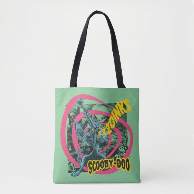 Tote Bag Scooby-Doo Zoinks Punk Guitare Graphisme (Devant)