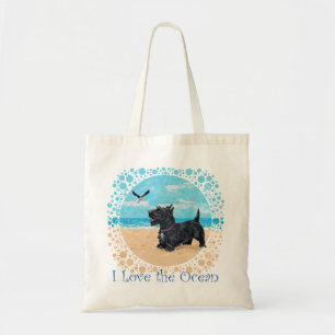 Tote Bag Scottie à la Plage