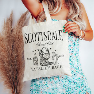 Tote Bag Scottsdale Bachelorte Party Social Club