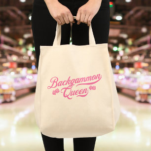 Tote Bag Scripts de jacquet Queen rose