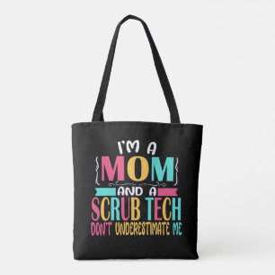 Tote Bag Scrub Tech Maman Surg Technicien Technicien Cadeau