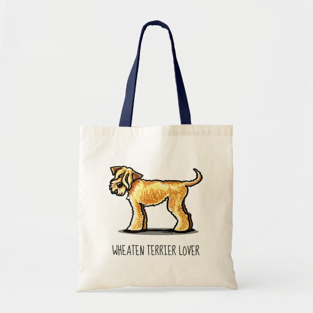 Tote Bag SCWT Wheaten Terrier Lover Personnalisé (Devant)